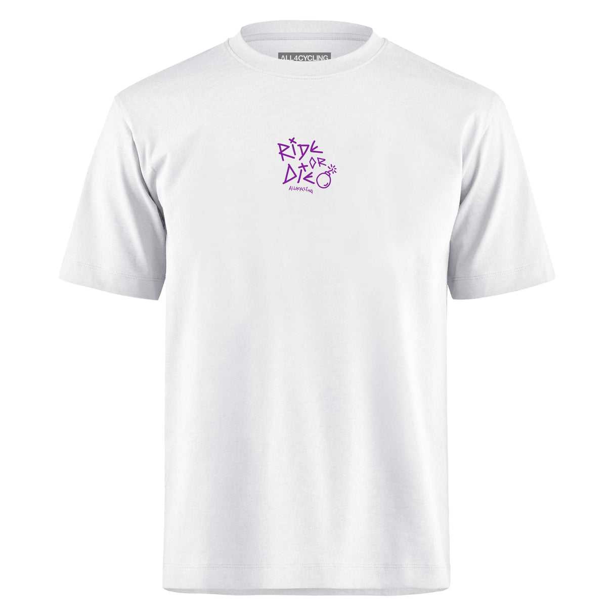 T-shirt Ride or Die - Blanc