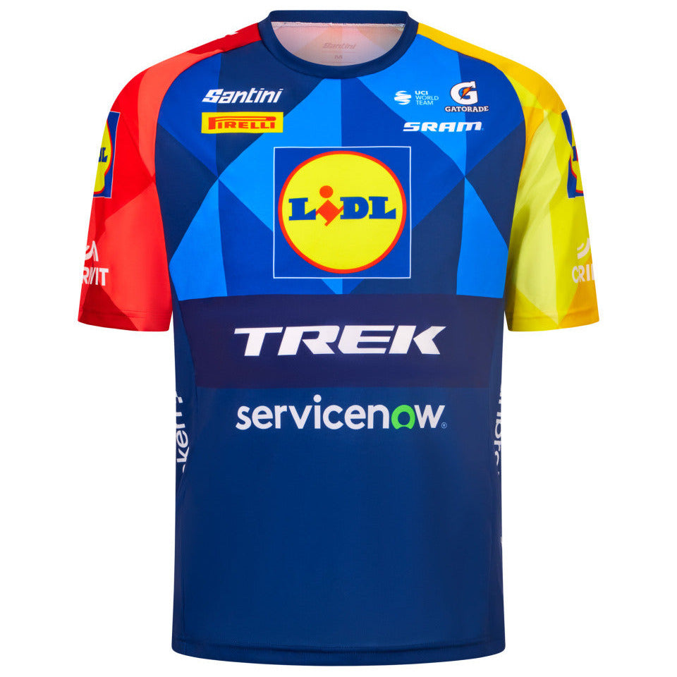 T-shirt tecnica Santini Lidl Trek 2026 Santini