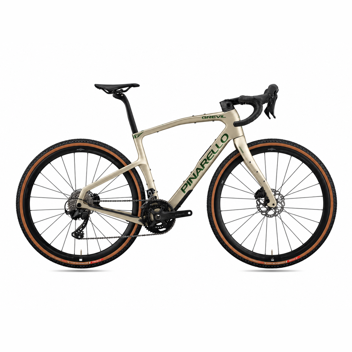 Pinarello Grevil F1 GRX610 Fulcrum Soniq - Verde