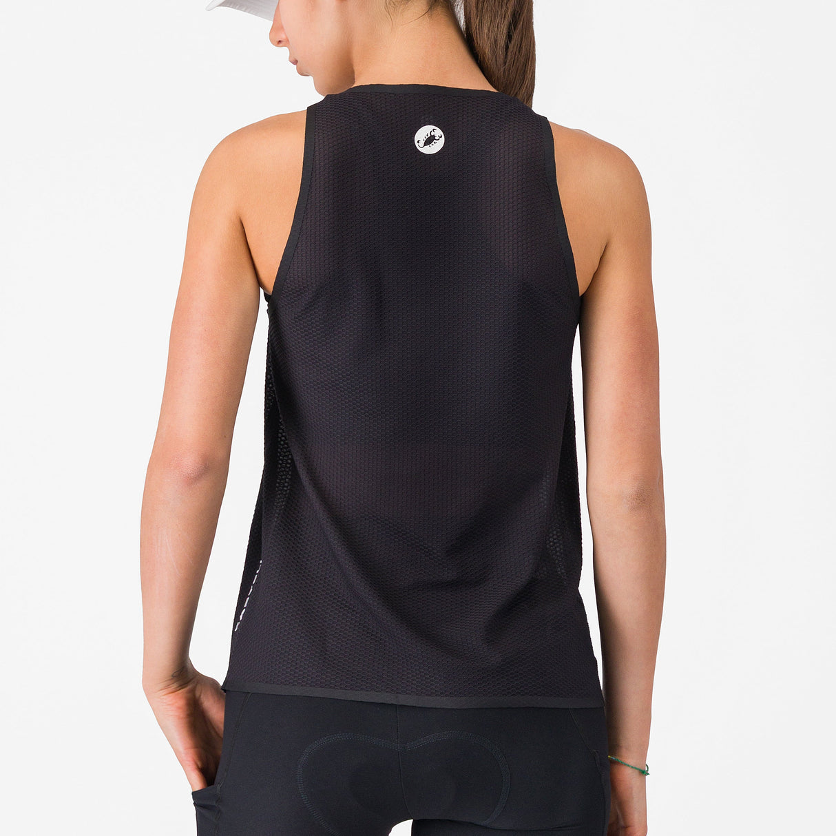 Castelli Comfort Travel Mesh frau top - Schwarz
