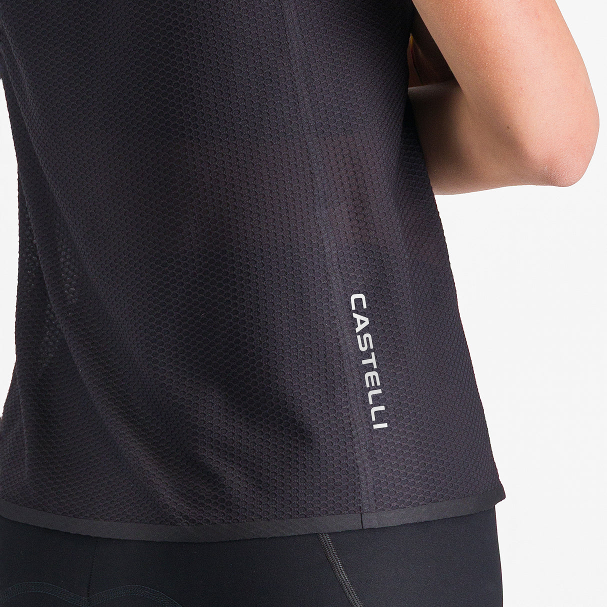 Castelli Comfort Travel Mesh frau top - Schwarz