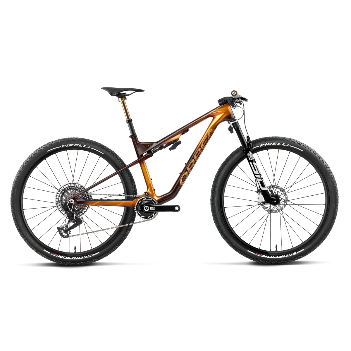 Orbea OIZ M-LTD AXS Flight Attendant - Caramel Carbon View