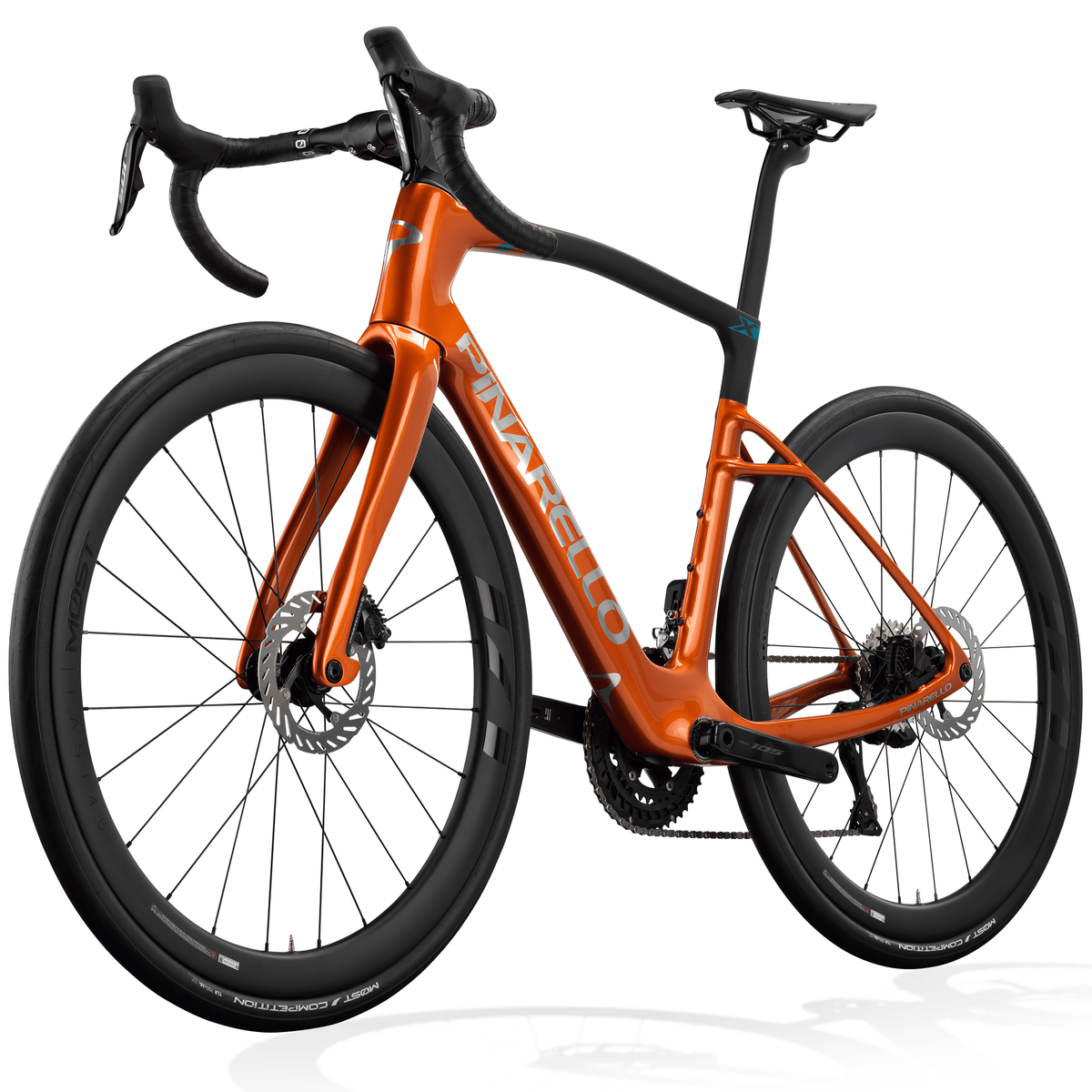 Pinarello X5 105 Di2 Most Ultrafast 45 DB - Orange