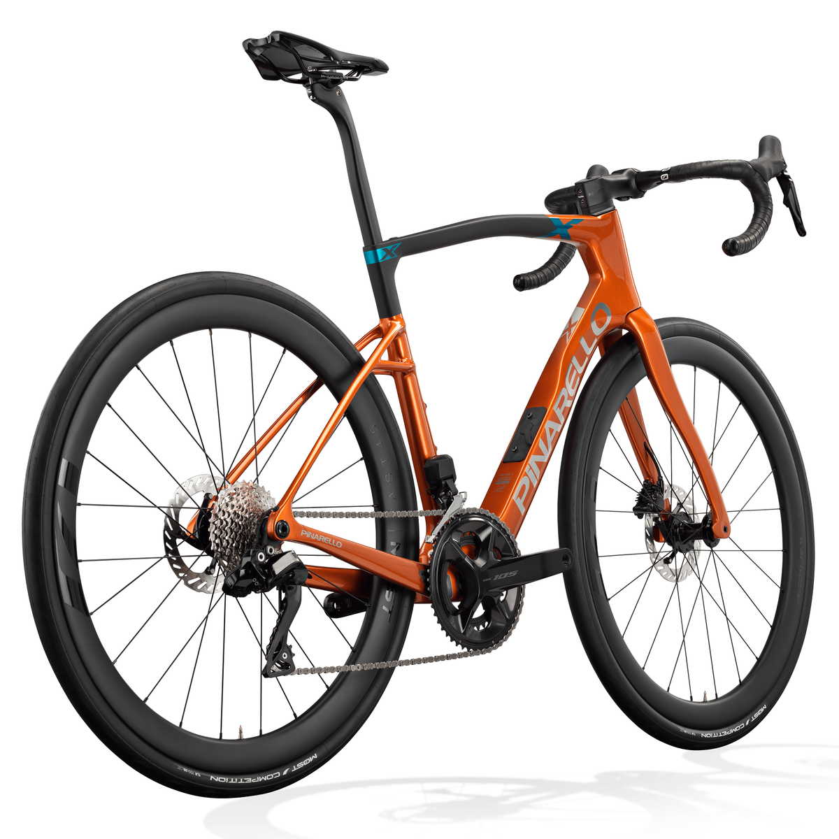 Pinarello X5 105 Di2 Most Ultrafast 45 DB - Orange