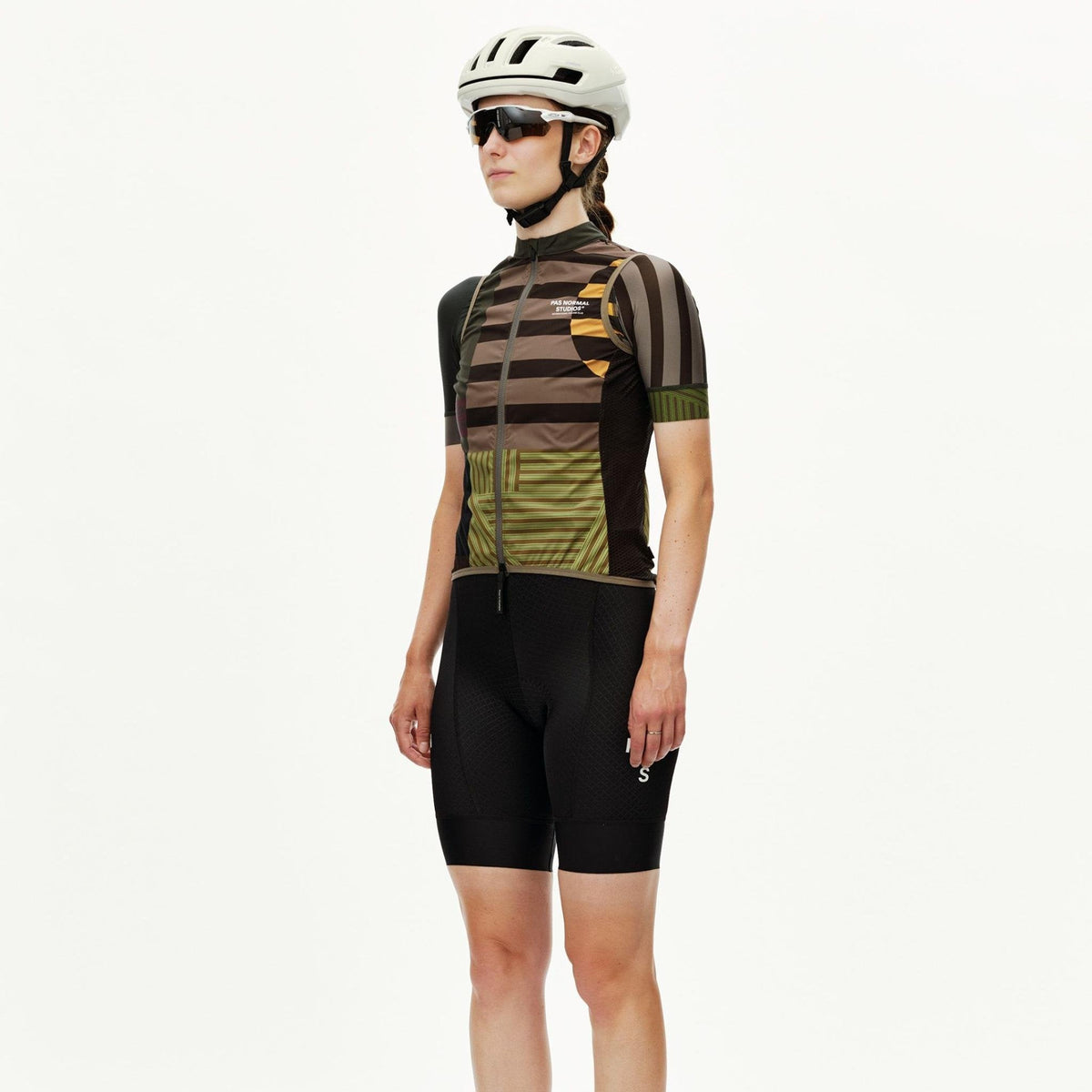 Women's Pas Normal Studios Mechanism Stow Away AOP International Gilet - Green