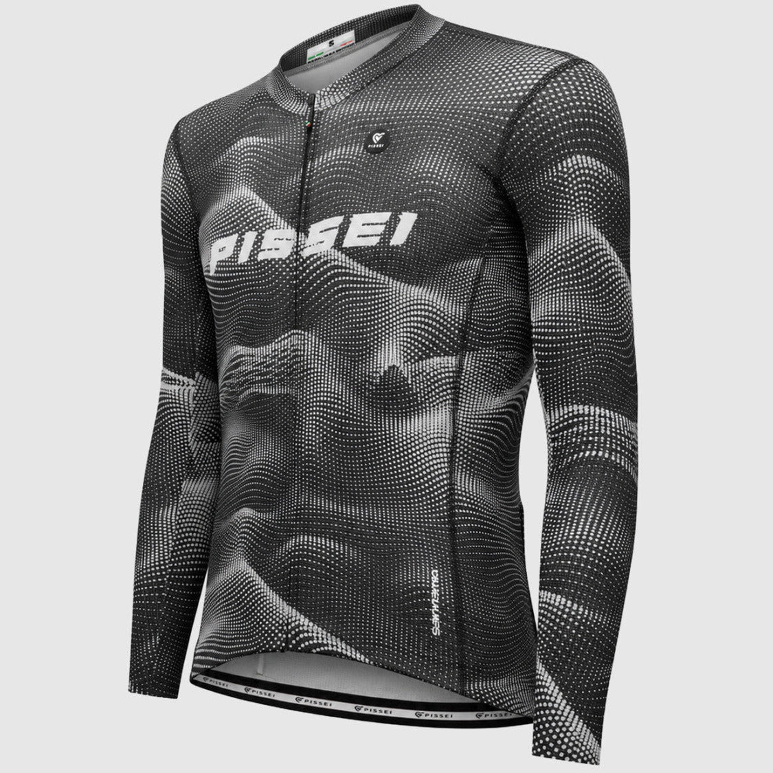 Maillot de manga larga Pissei Sanremo - Negro gris