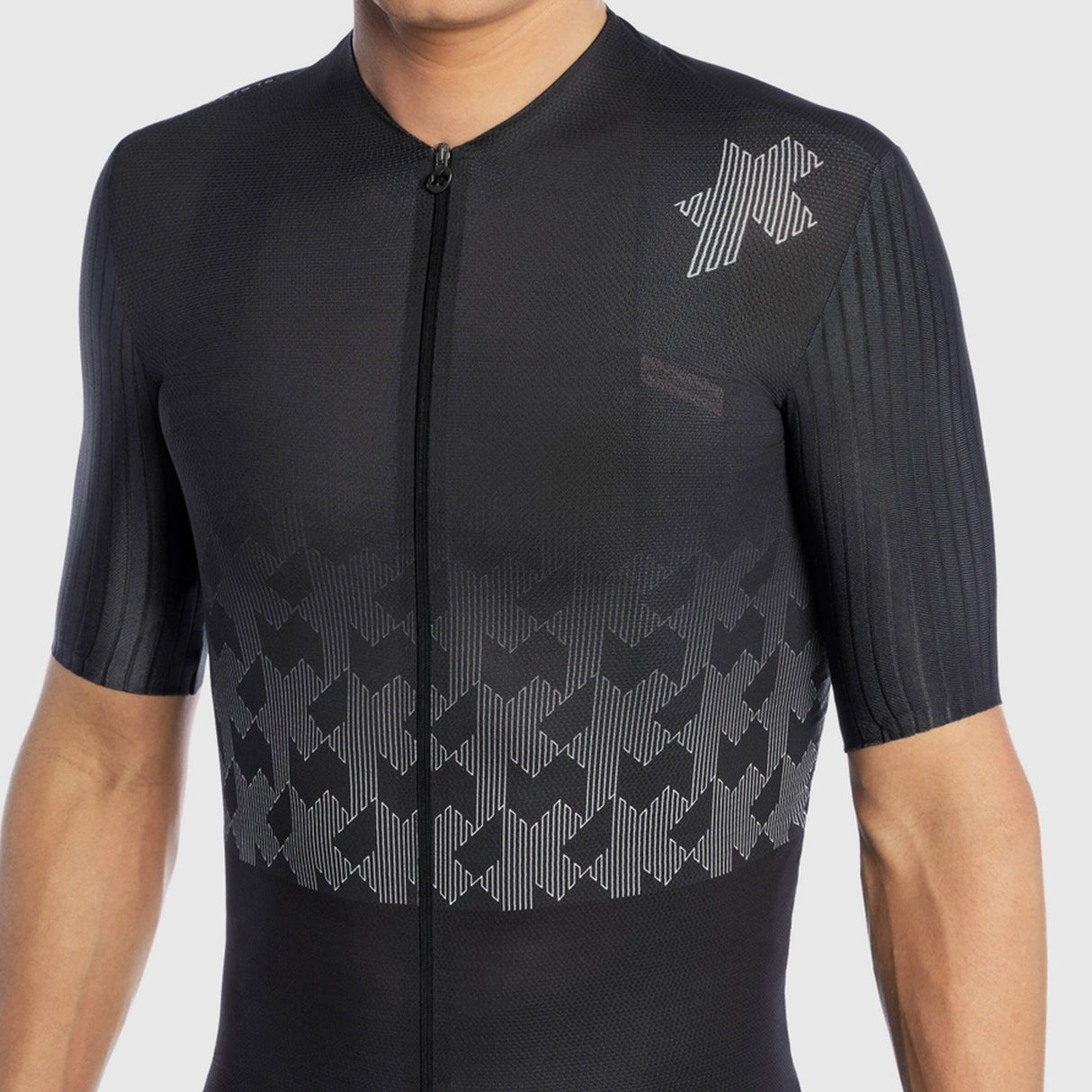 Maglia Assos Equipe RS S11 Stars Edition - Grigio - F