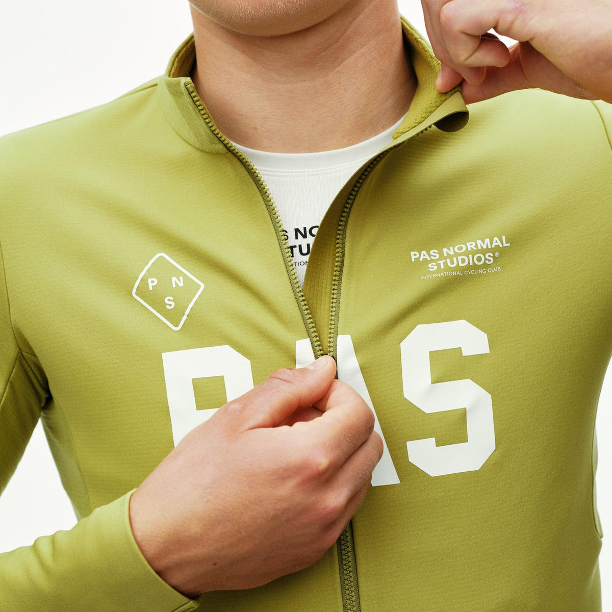Jersey Pas Normal Studios PAS Mechanism Thermal 2.0 long-sleeve - Dark Lime