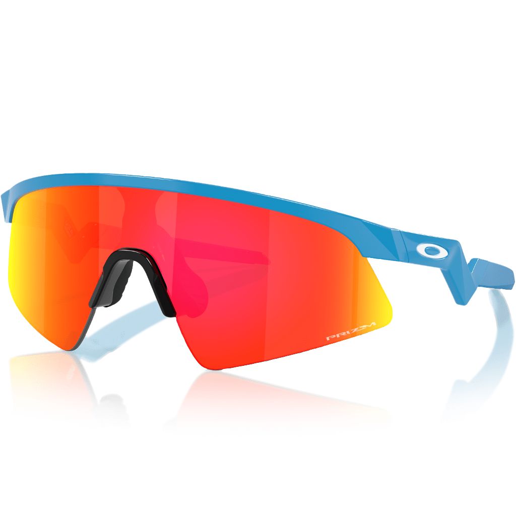 Occhiali bambino Oakley Resistor Sweep - Polished Sky Blue Prizm Ruby - Q