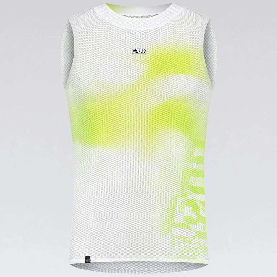 Maglia intima senza maniche Gobik Second Skin Liquid Lime - G