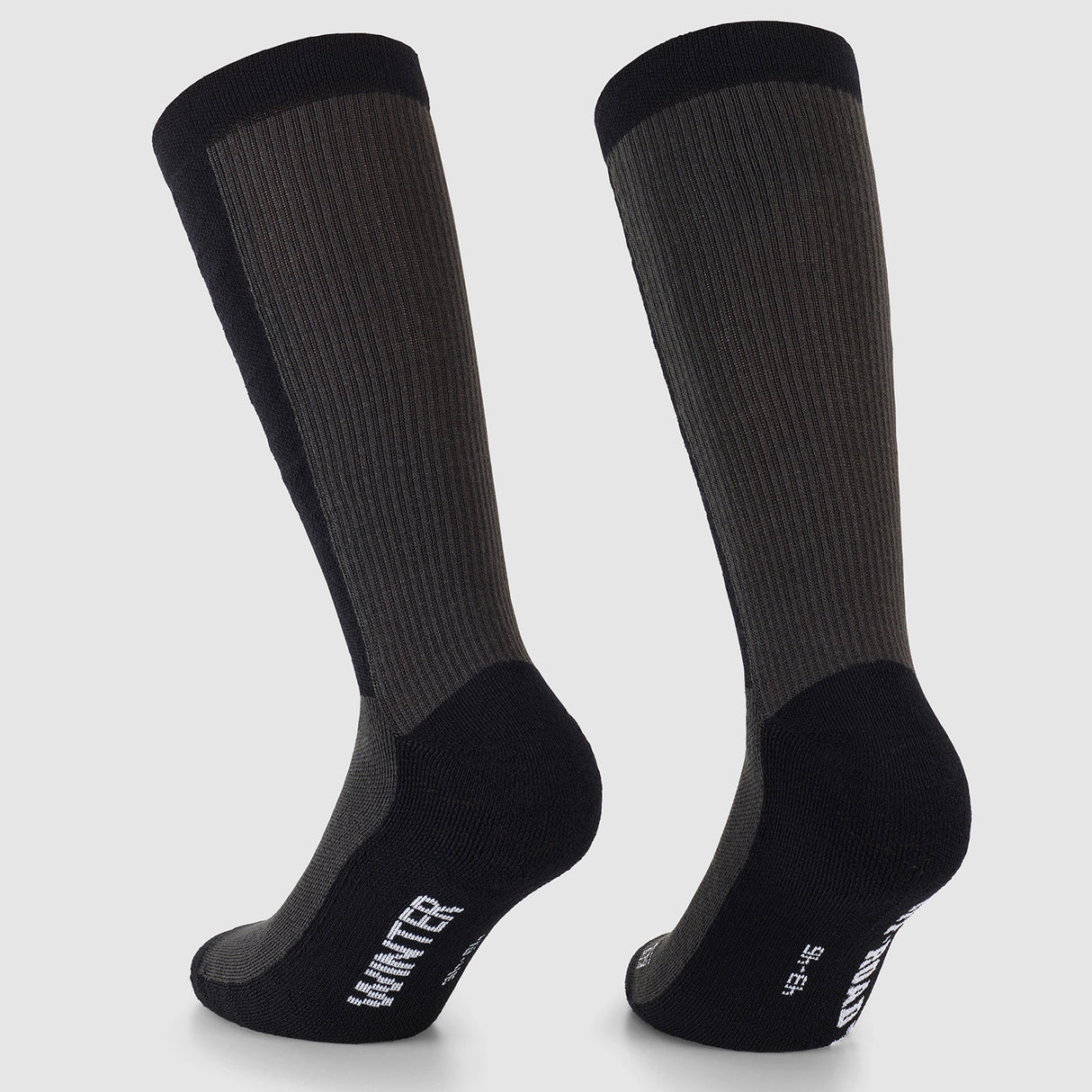 Calze Assos Trail Winter T3 - Nero - P