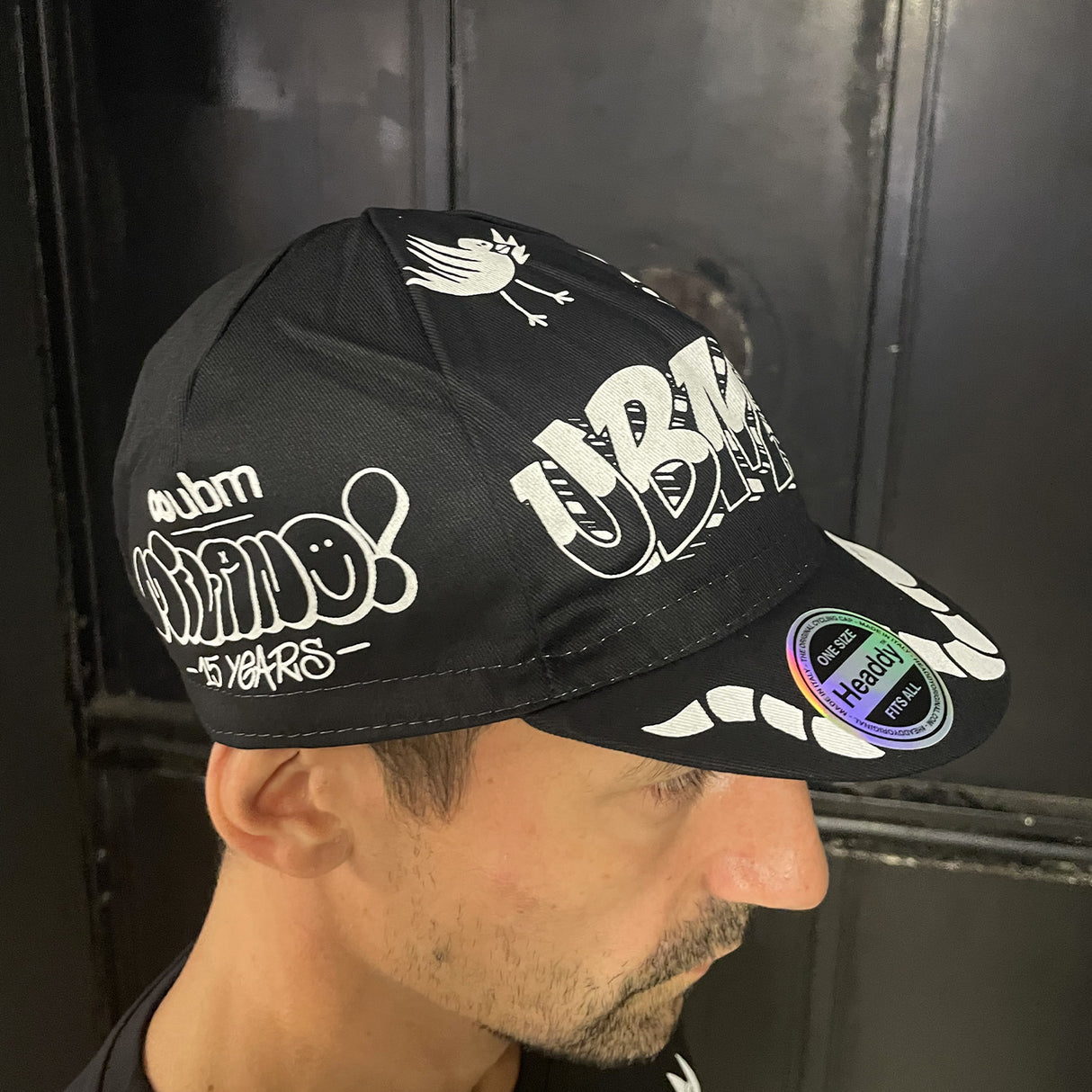 Cappellino Headdy x UBM 15th anniversary - Nero - B