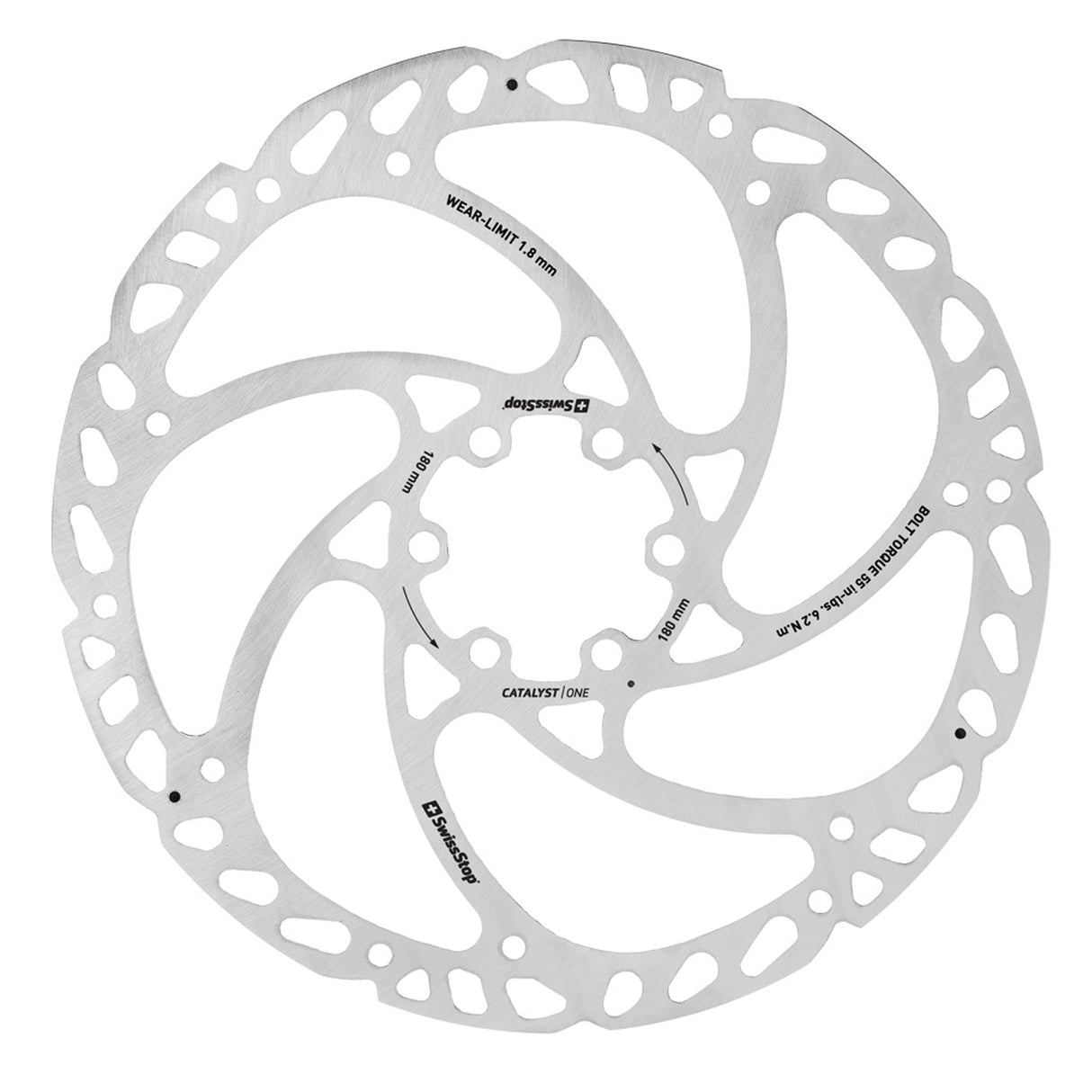 Disco Swiss Stop Catalyst One 6 fori - 180mm - M