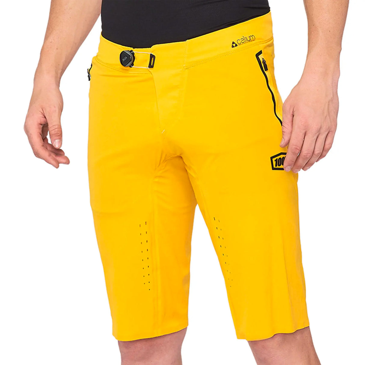 Pantaloncini 100% Celium - Giallo - B