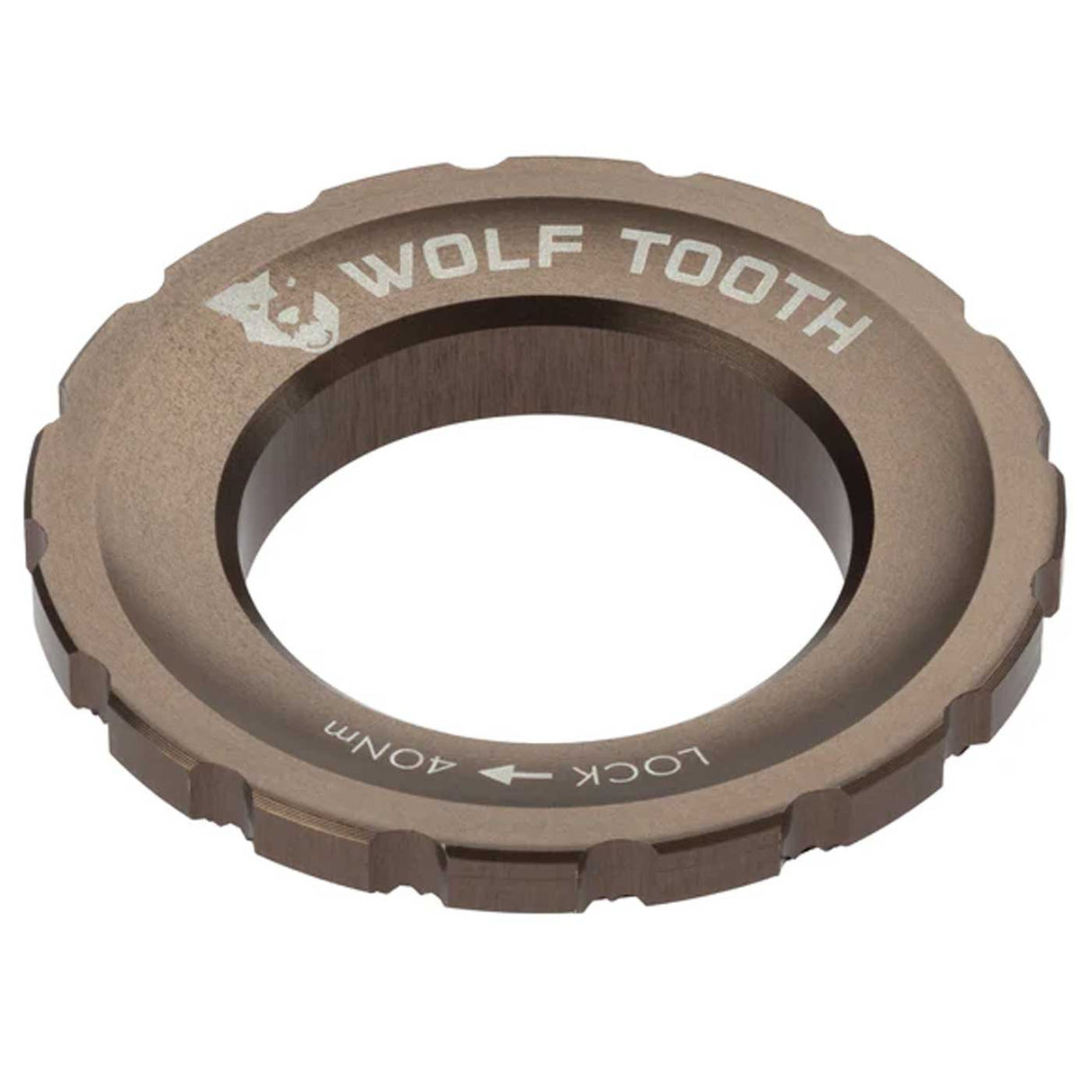 Ghiera Centerlock WolfTooth - Marrone - A