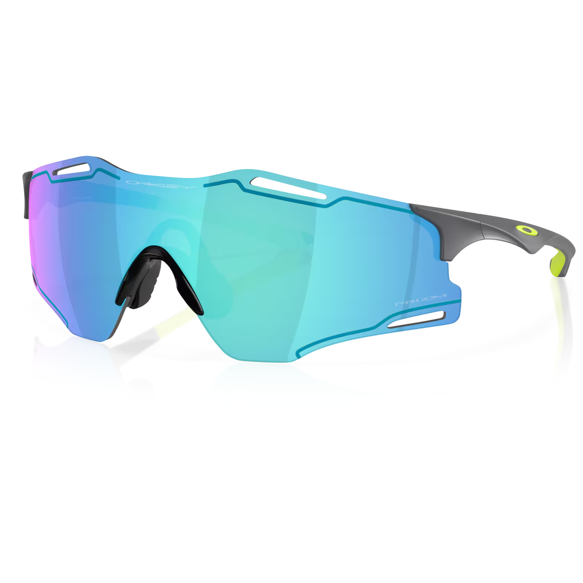 Occhiali Oakley Cybr Zero - Matte Carbon Prizm Sapphire