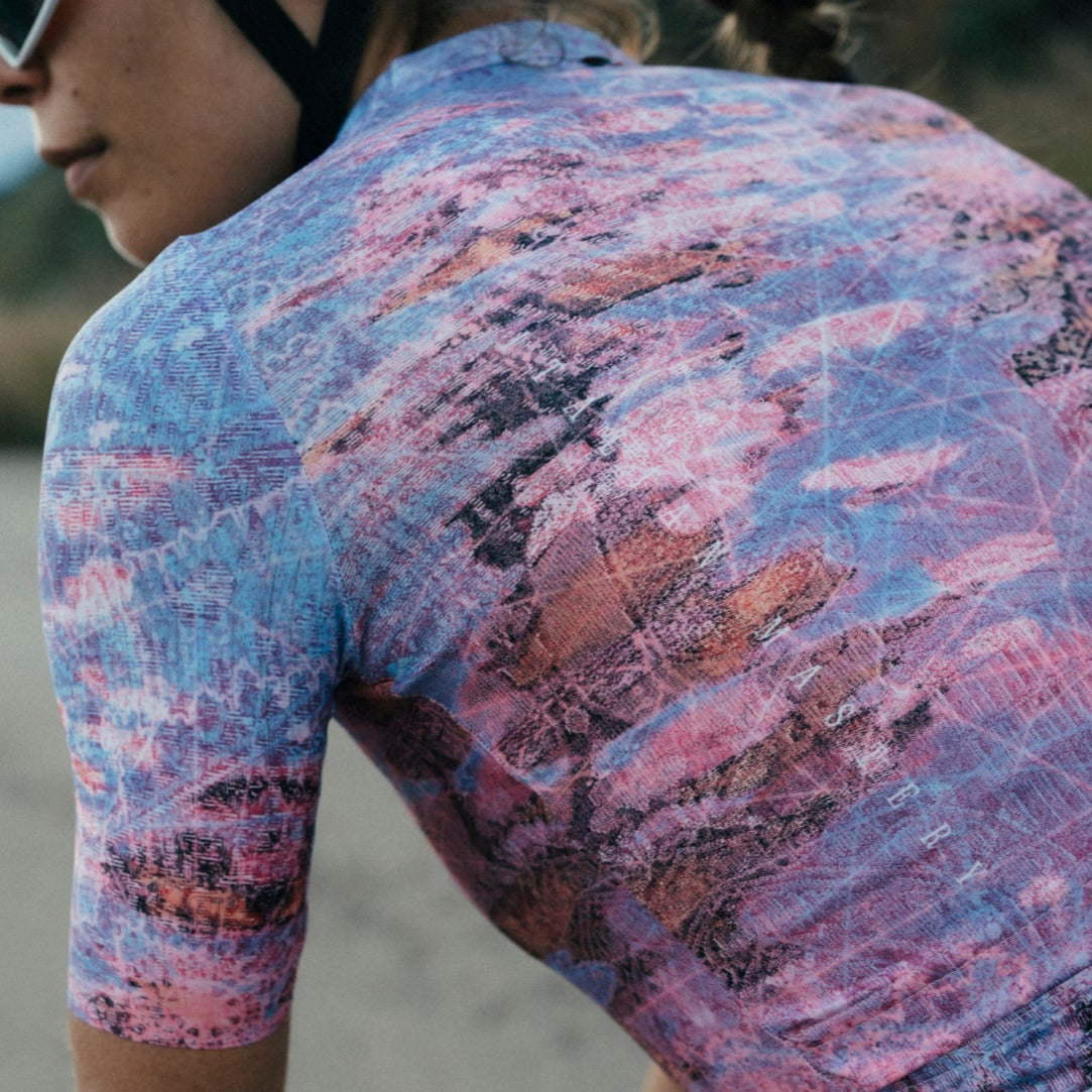 Maglia donna Q36.5 Gregarius Damask - Viola - H