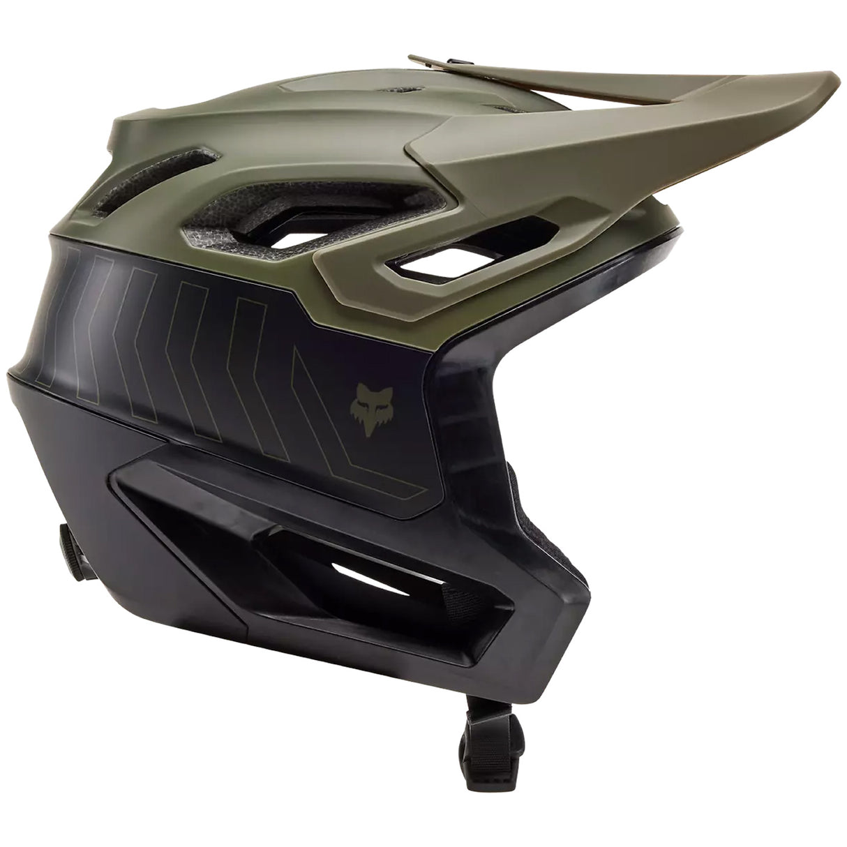 Casco Fox Dropframe Pro Runn - Verde - G