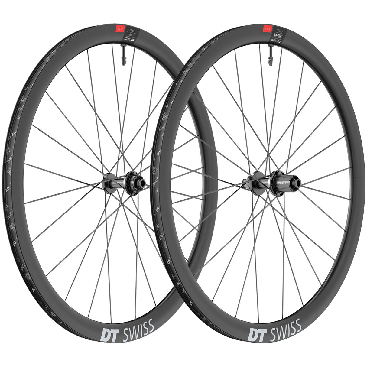 Ruote Dt Swiss ARC 1100 DI CL 38 - Nero - O