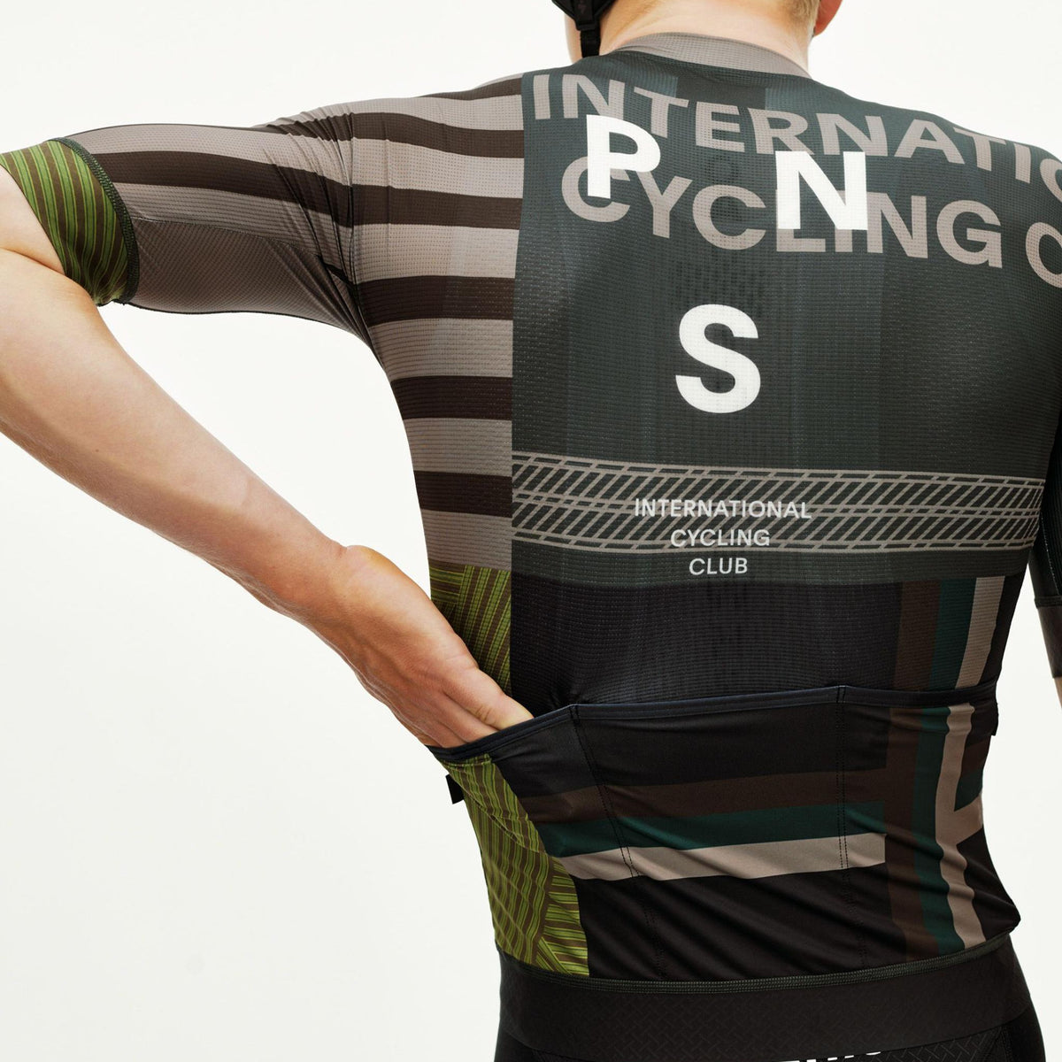 Maglia Pas Normal Studios Mechanism AOP International - Verde