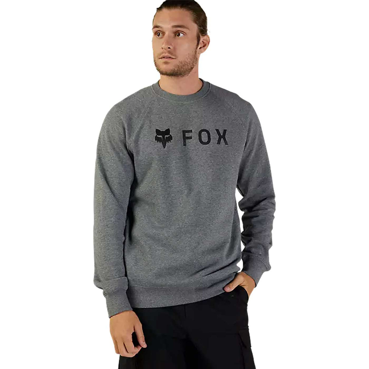 Felpa Fox Absolute Fleece Crew - Grigio - L