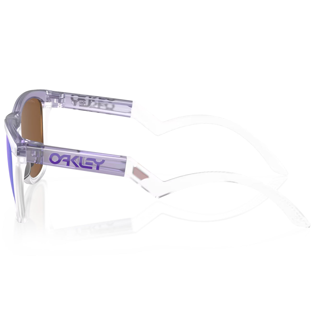 Occhiali Oakley Frogskins Hybrid - Matte lilac prizm clear prizm violet - H