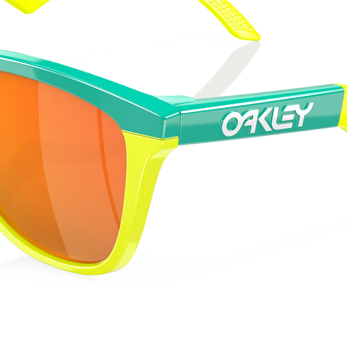 Occhiali Oakley Frogskins Hybrid - Celeste tennis prizm ruby - L