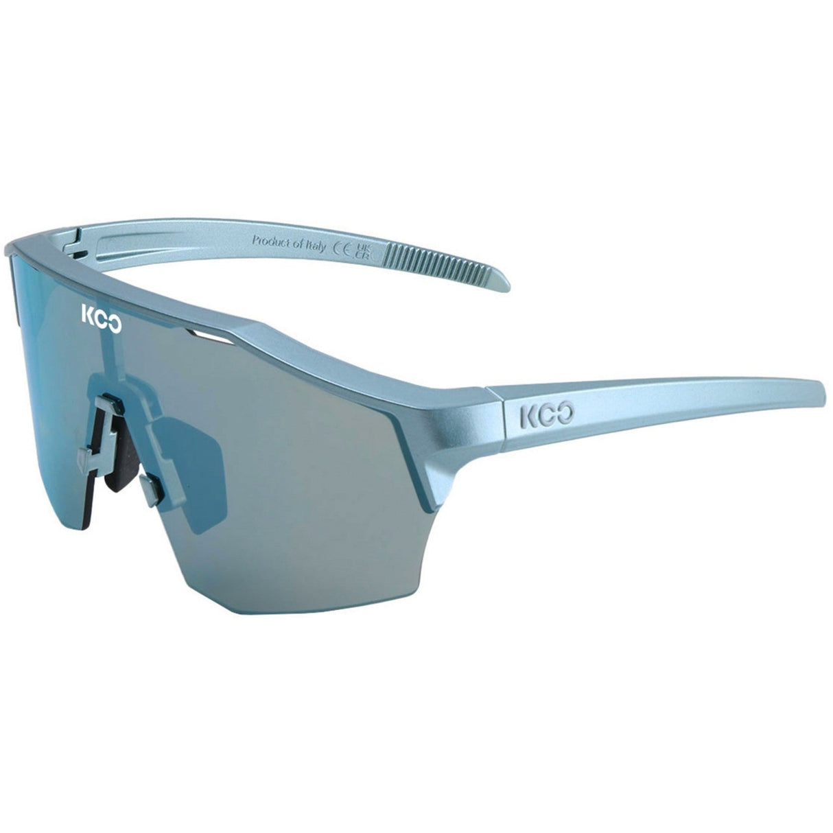 Occhiali KOO Alibi Galaxy - Metallic Light Blue Super Blue Mirror - H