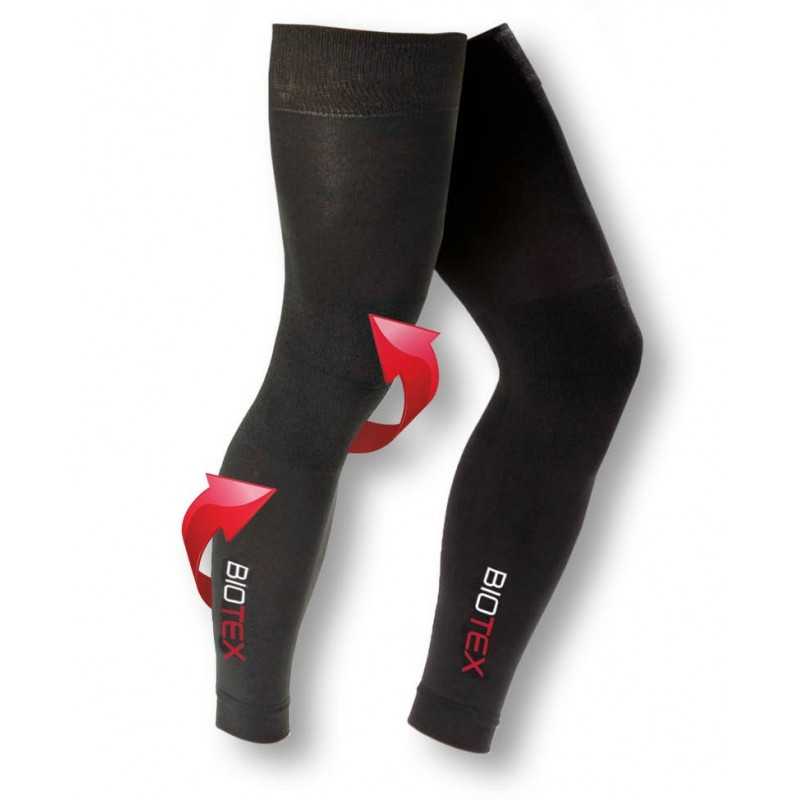 Gambali Biotex compressione graduata - Nero - P