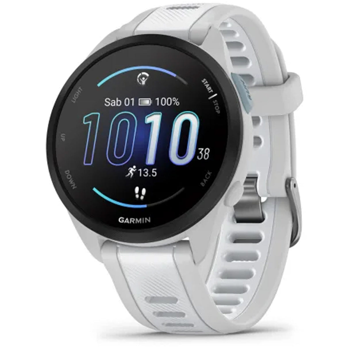 Garmin Forerunner 165 Music - Grigio bianco - L