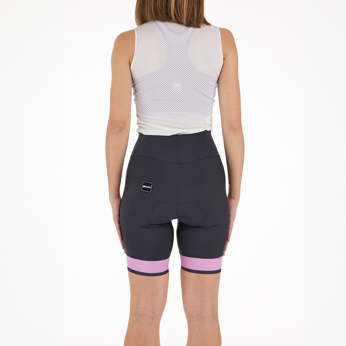 Pantaloncini donna Santini Giada Pure - Grigio - M