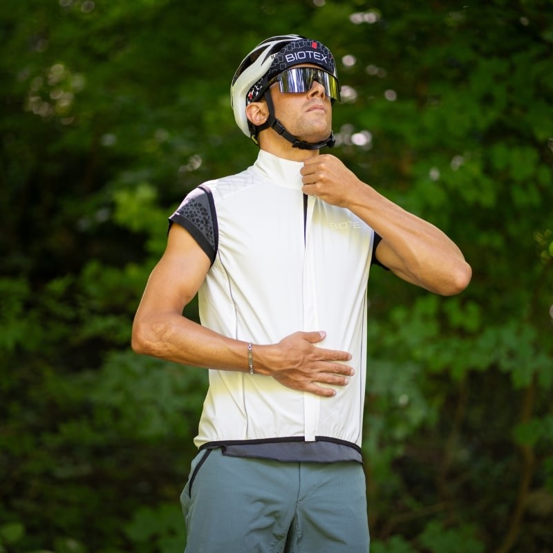 Gilet Biotex Ingamba - Bianco - Q