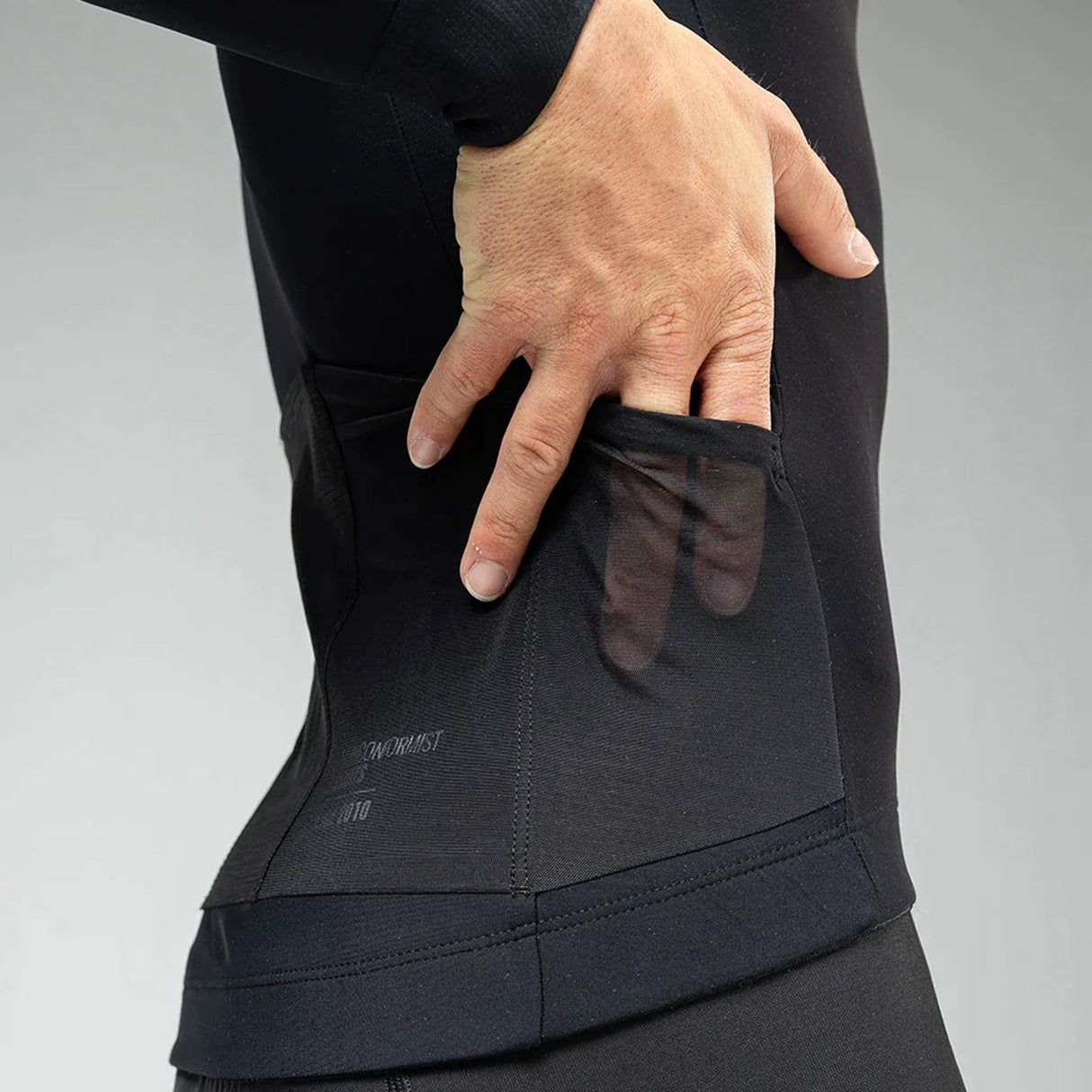 Maglia maniche lunghe Gobik Pacer Solid Jasper - Nero - M