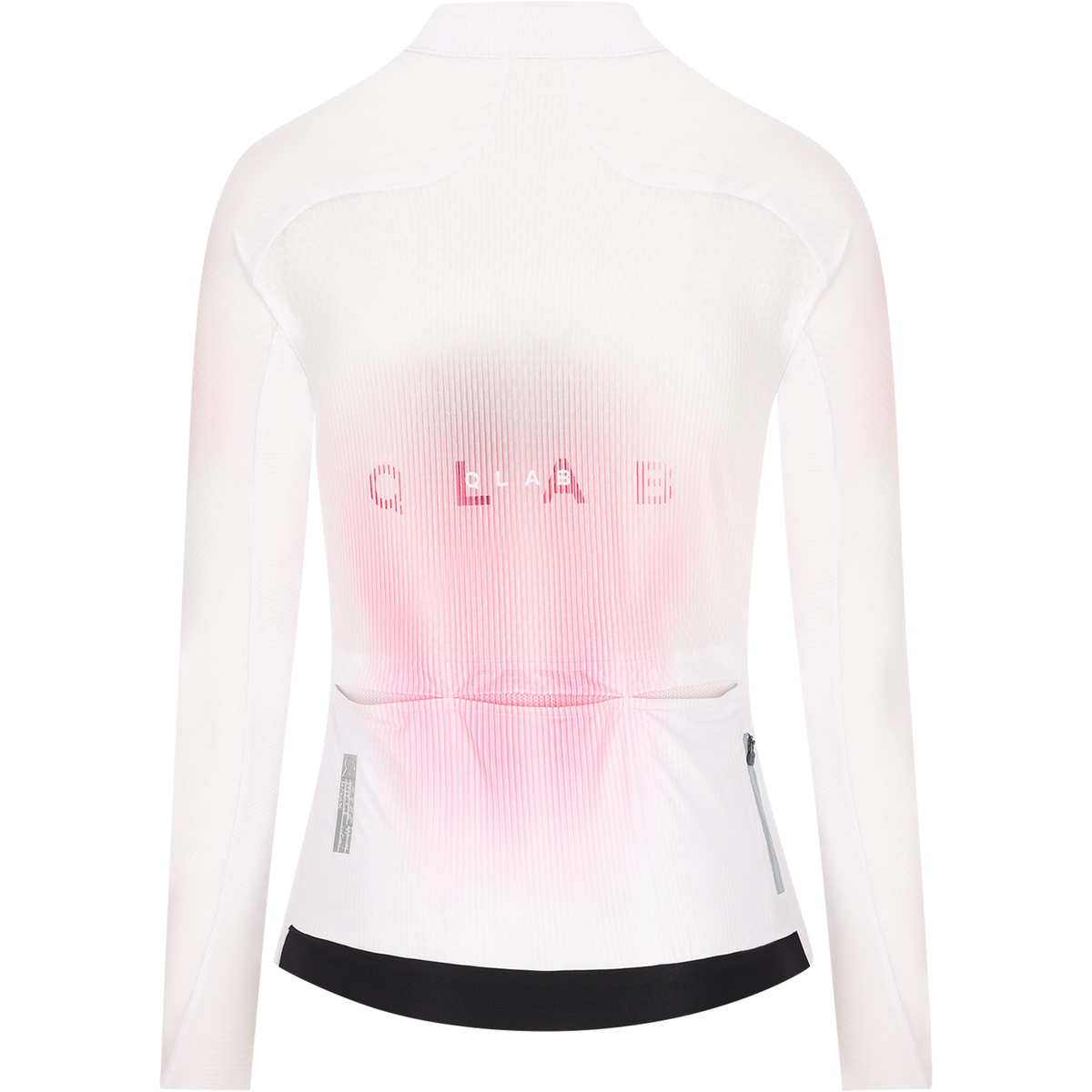 Jersey women’s long-sleeve Q36.5 Gregarius Hybrid Light QLAB - White pink
