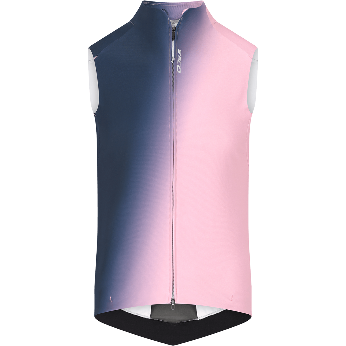 Weste damen Q36.5 Gregarius Hybrid Big Fade - Blau Rosa