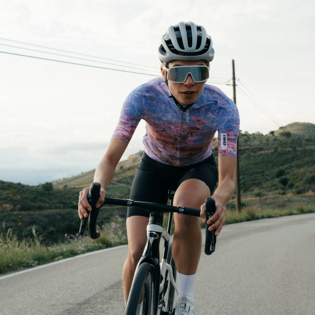 Maglia donna Q36.5 Gregarius Damask - Viola - E