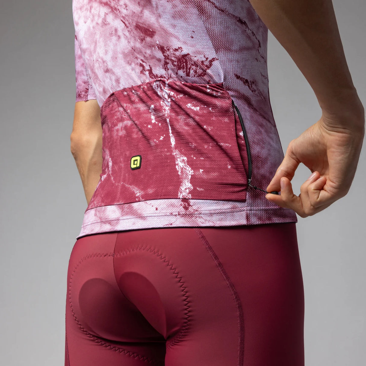 Maglia Ale PR-E Marble - Rosso - L