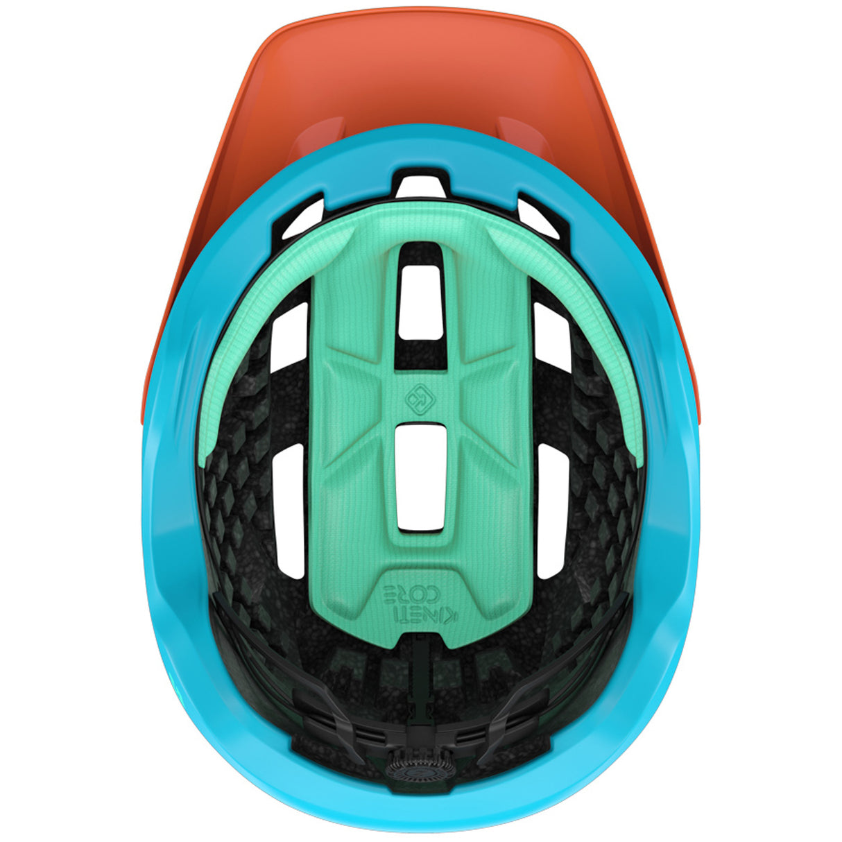 Casco Lazer Coyote KinetiCore - Arancio blu - C