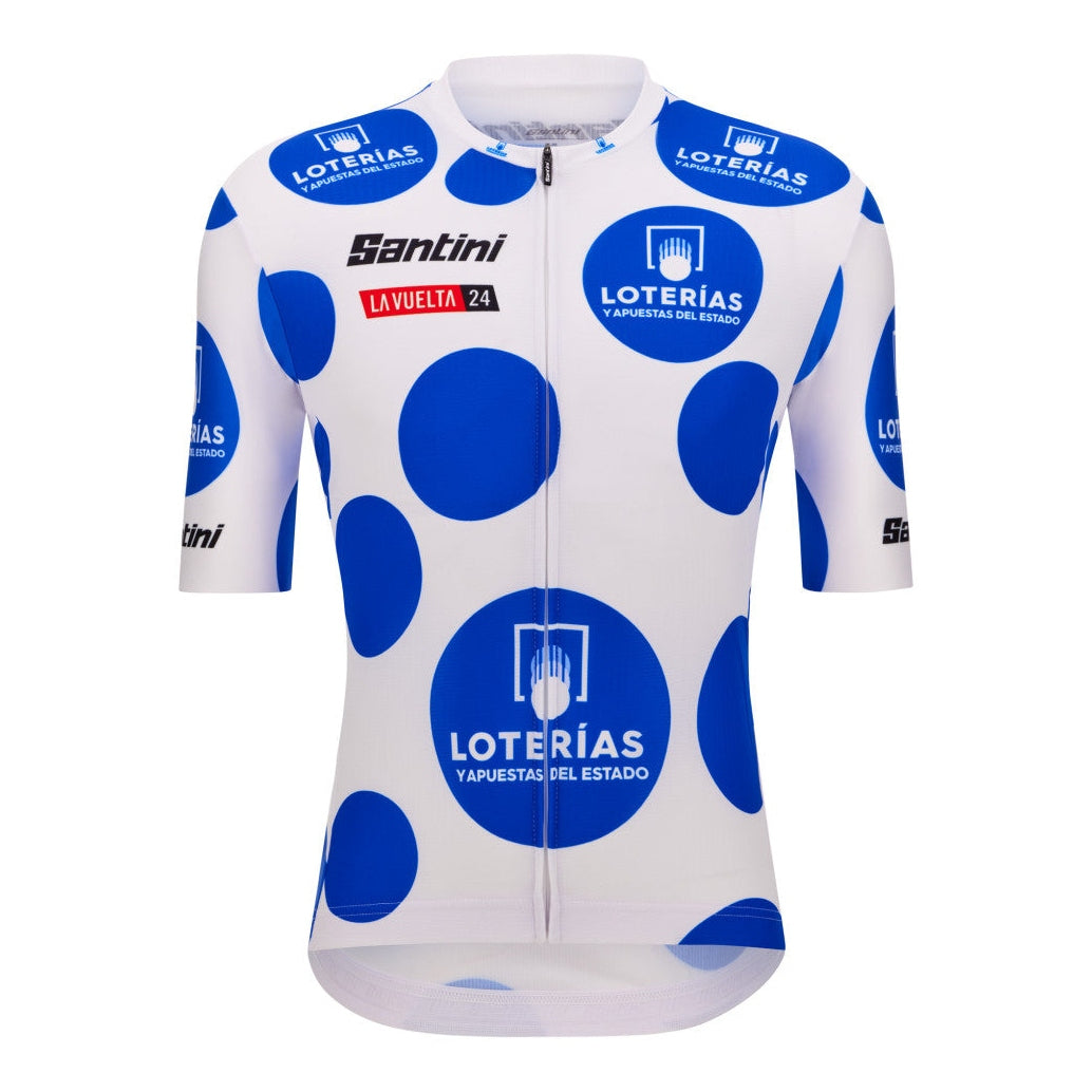 Maglia Santini Pois Vuelta Espana 2024 - A