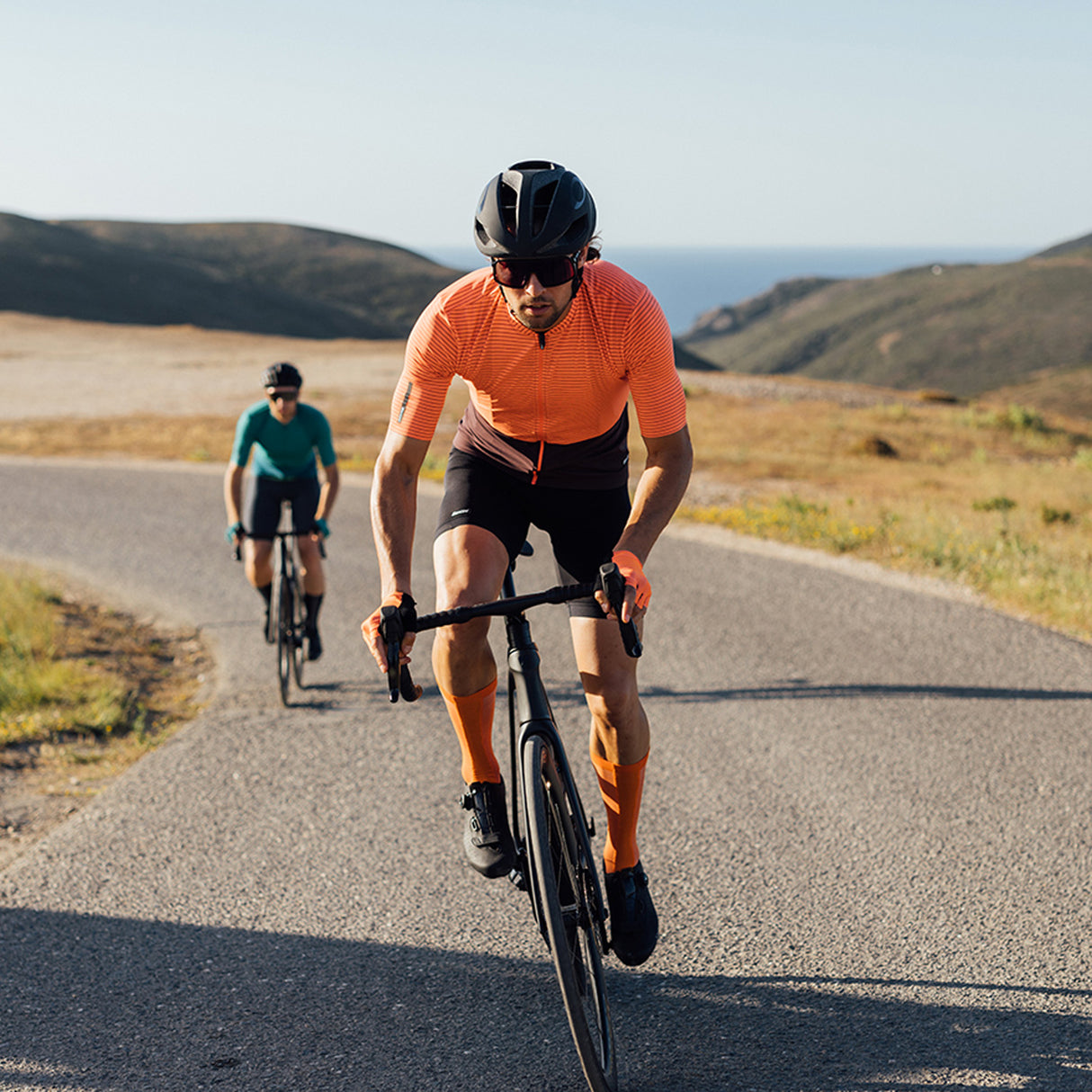 Maglia Santini Color Riga - Arancio - Q