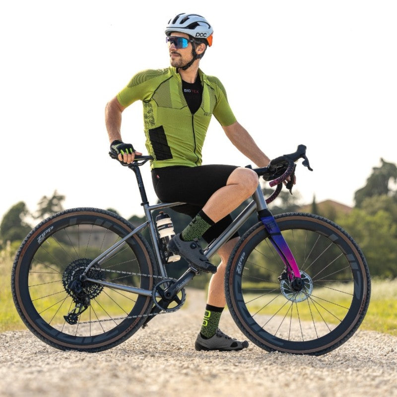 Maglia Biotex Gravel Ingamba - Verde - B