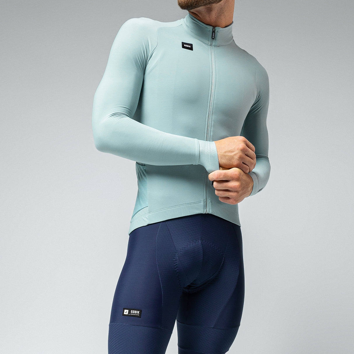 Maglia maniche lunghe Gobik Pacer Solid Hakone Equinoccio - Azzurro - P