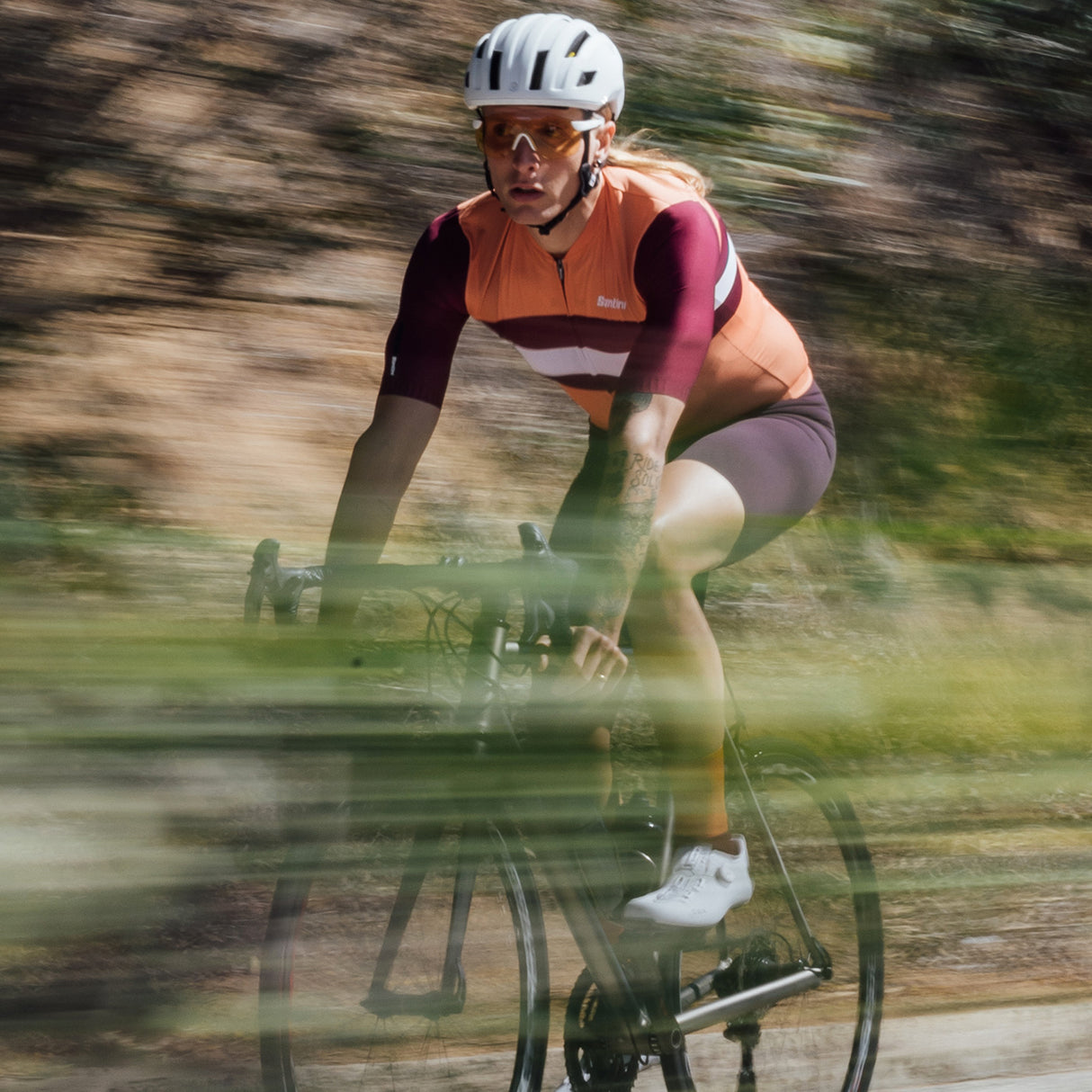 Maglia Santini Sleek Bengal - Arancio - M