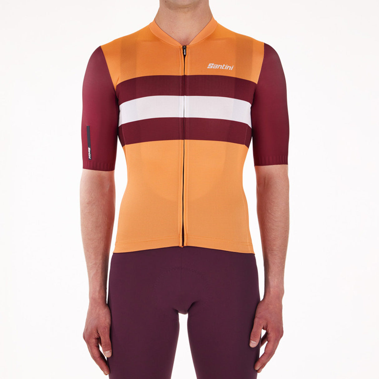 Maglia Santini Sleek Bengal - Arancio - G