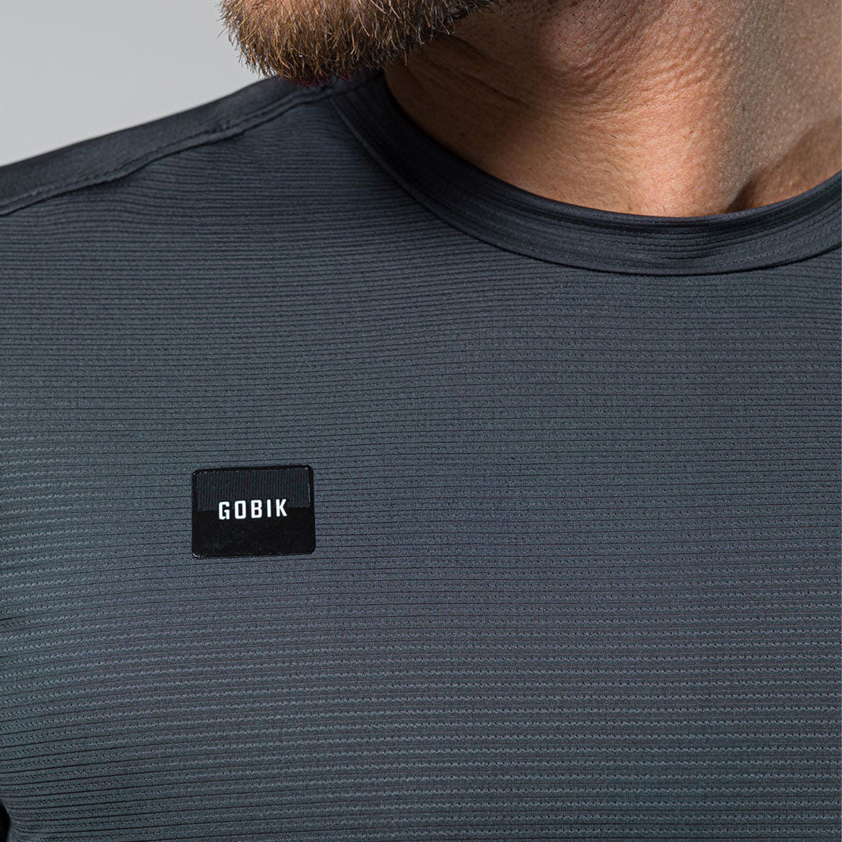 Maglia Gobik Tech Solid - Grigio scuro - Q