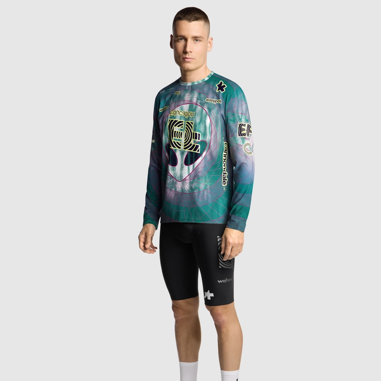 Maglia Assos maniche lunghe EF Education EasyPost 2026 Tactica S11 - Spooky Edition