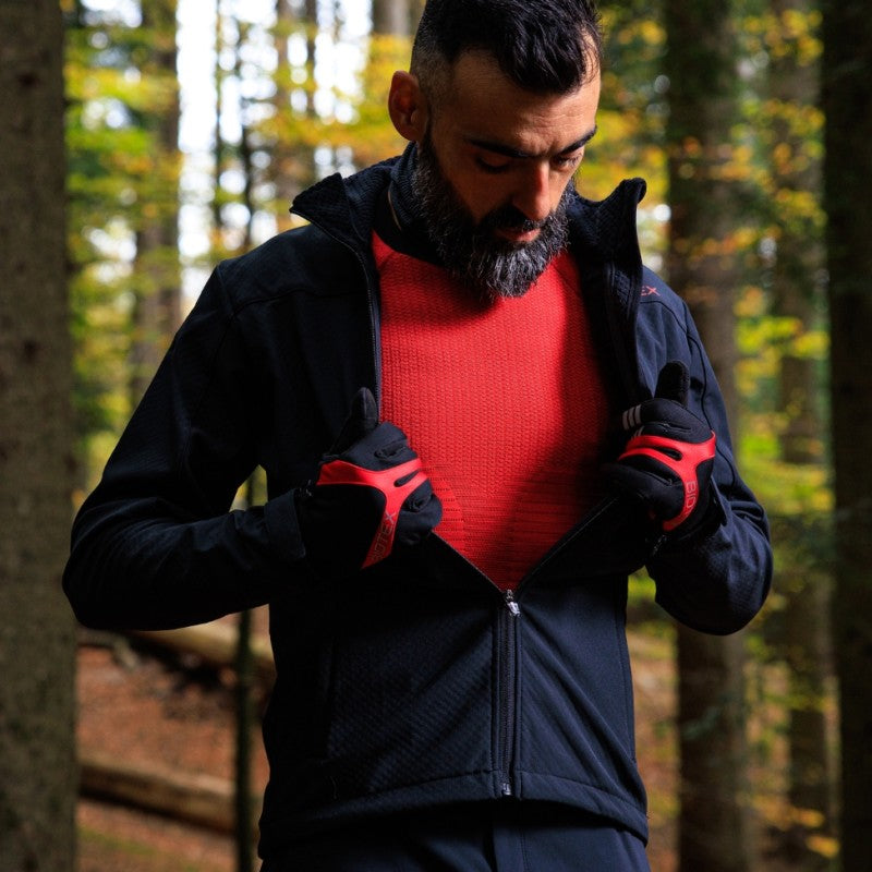 Maglia Intima maniche lunghe Biotex Fit 4.0 - Rosso - P