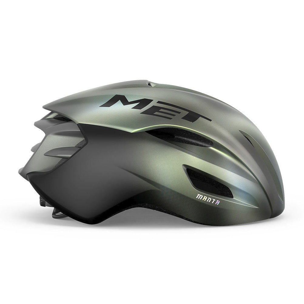 Casco Met Manta Mips - Verde grigio - C