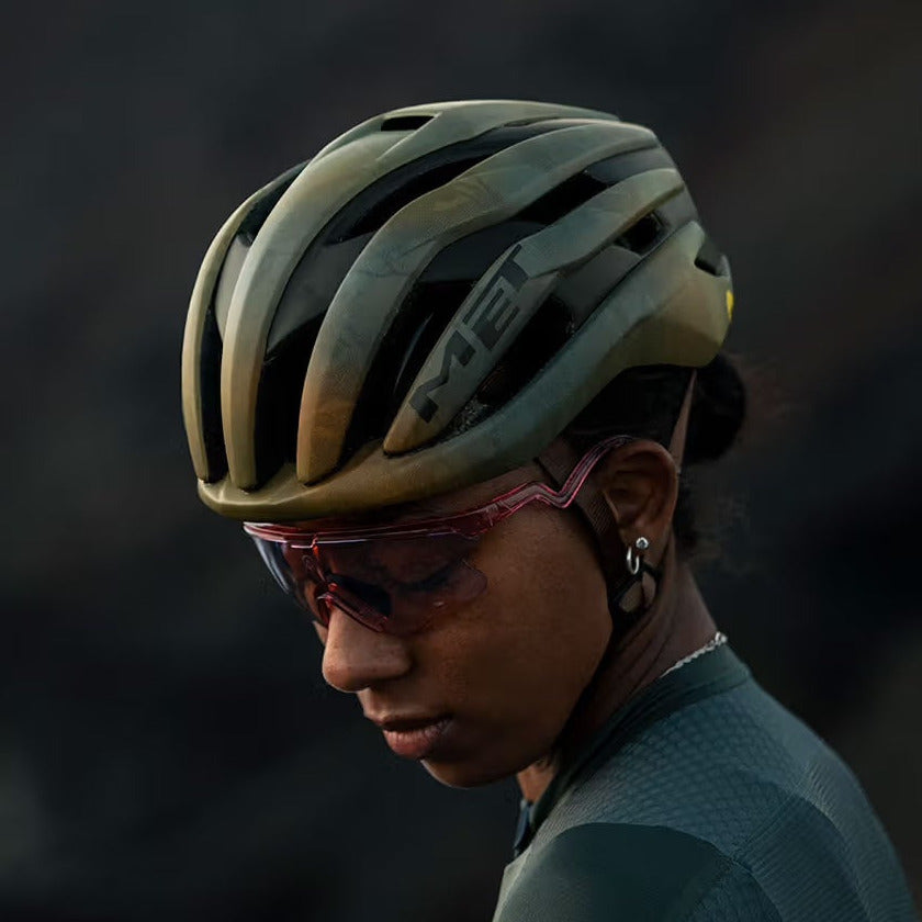 Casco Met Trenta Mips Wander Gravel - Verde marrone