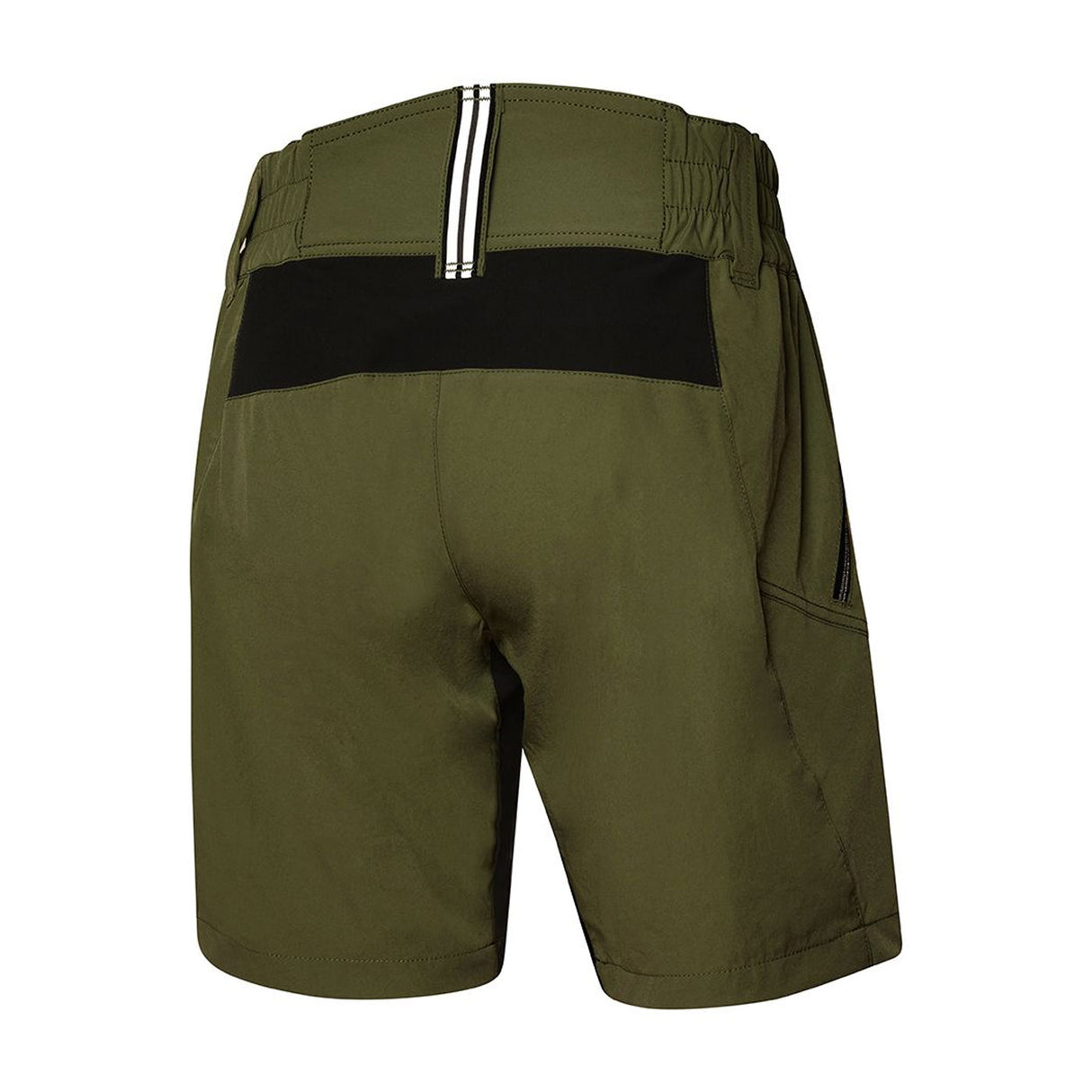 Pantaloni corti donna MTB Rh+ - Verde nero - N